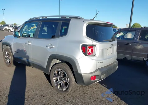 2016 Jeep Renegade Limited from USA, damaged, VIN ZACCJBDT5GPD51565